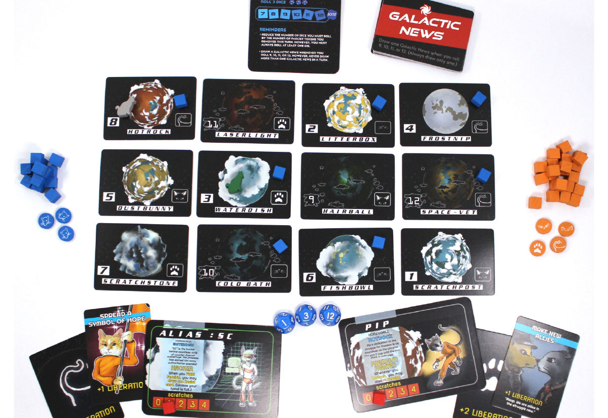 Space Cats Fight Fascism: The Board Game